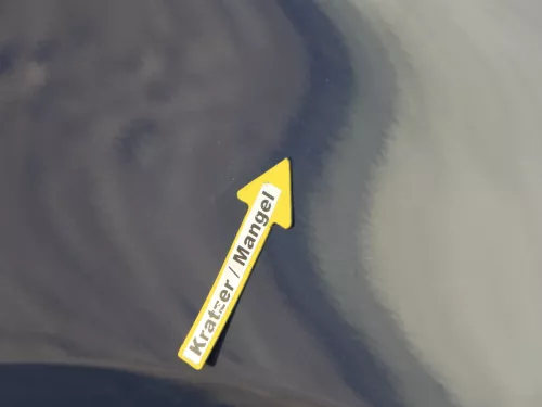 VW Polo 9N Kotflügel vorne rechts blau LB5N bis ca.Bj.2004 (184907)