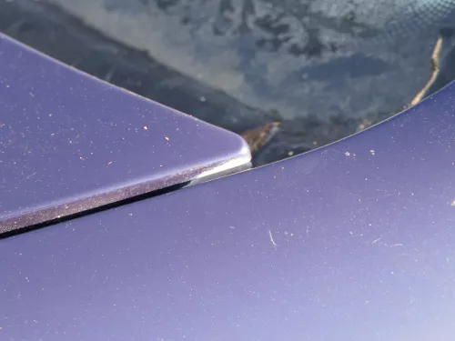 VW Polo 9N Motorhaube Klappe Haube vorne blau LB5N bis ca. Bj. 2004 (184909)