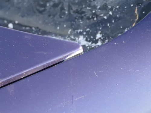 VW Polo 9N Motorhaube Klappe Haube vorne blau LB5N bis ca. Bj. 2004 (184909)