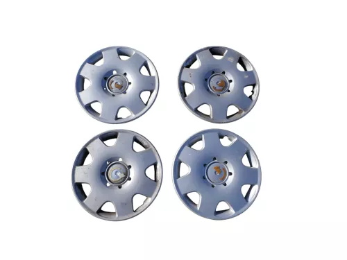 4x original VW Polo 9N Fox Radkappe Radzierkappe 14 Zoll 6Q0601147M