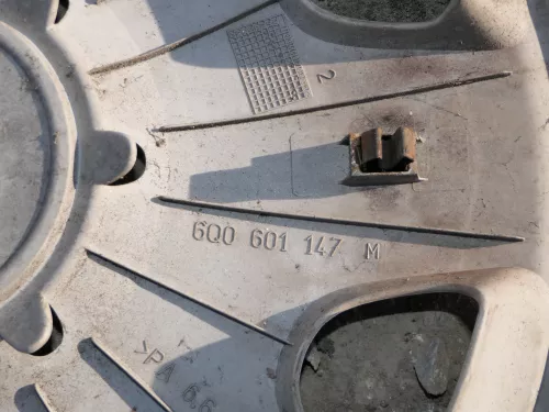 4x original VW Polo 9N Fox Radkappe Radzierkappe 14 Zoll 6Q0601147M (184916)