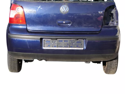 VW Polo 9N 9N3 Stoßstange Heckstoßstange hinten blau LB5N