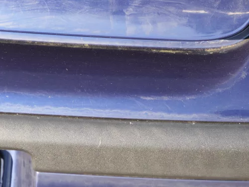 VW Polo 9N 9N3 Stoßstange Heckstoßstange hinten blau LB5N (184917)