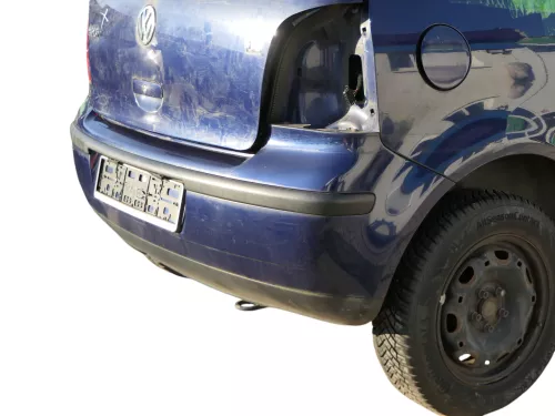 VW Polo 9N 9N3 Stoßstange Heckstoßstange hinten blau LB5N (184917)