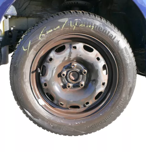 4x Fabia Felgen Reifen 165/70 R14 81T Allwetterreifen M&S 5jx14H2 ET35 5-7mm (184918)