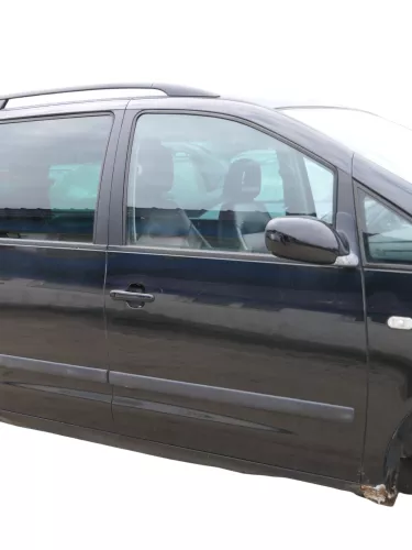 Sharan 7M Tür rechts vorne Beifahrertür schwarz abBj2000 Facelift ohneAnbauteile