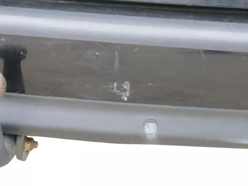 VW Sharan Alhambra 7M Stoßstange hinten Heckstoßstange schwarz Facelift PDC (184934)