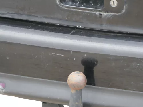 VW Sharan Alhambra 7M Stoßstange hinten Heckstoßstange schwarz Facelift PDC (184934)