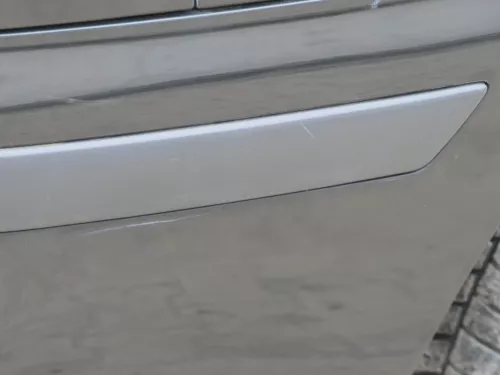 VW Sharan Alhambra 7M Stoßstange hinten Heckstoßstange schwarz Facelift PDC (184934)