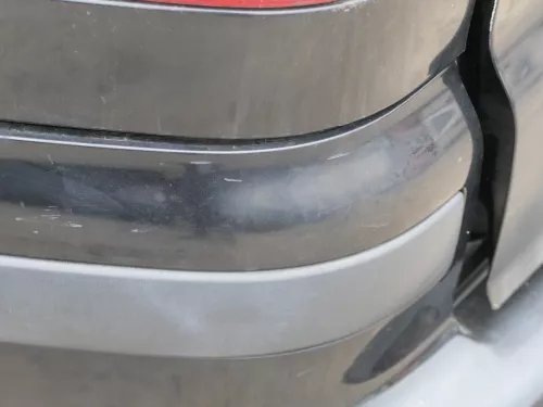 VW Sharan Alhambra 7M Stoßstange hinten Heckstoßstange schwarz Facelift PDC (184934)