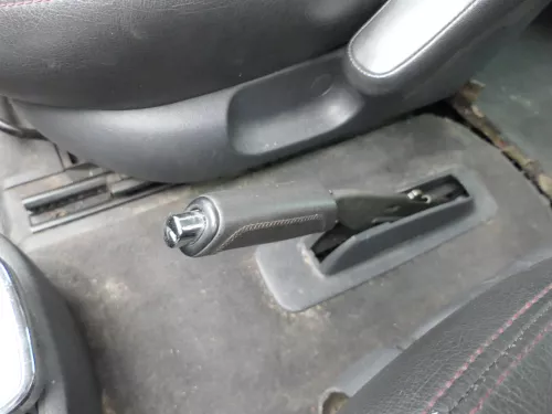 VW Sharan 7M Galaxy WGR Handbremse Feststellbremse Verkleidung Abdeckung Leder (184949)