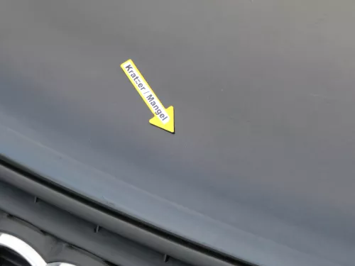 A6 4B Motorhaube Klappe vorn Facelift (ab. Mitte 2002) schwarz LZ9W  OHNE Grill (184966)