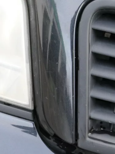 A6 4B Motorhaube Klappe vorn Facelift (ab. Mitte 2002) schwarz LZ9W  OHNE Grill (184966)