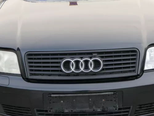 Audi A6 4B Frontstoßstange Stoßstange vorne Stoßfänger schwarz LZ9W Facelift SWR (184967)