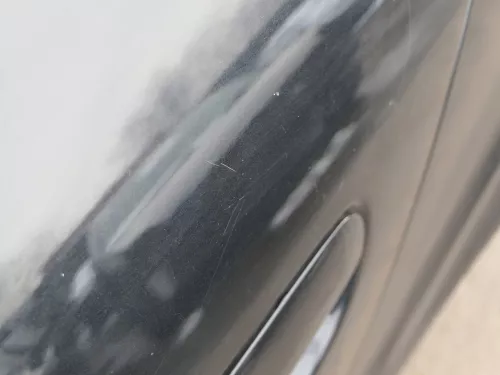 Audi A6 4B C5 Tür Türblatt hinten links nur Türblatt schwarz LZ9W -ohneAnbauteil (184973)