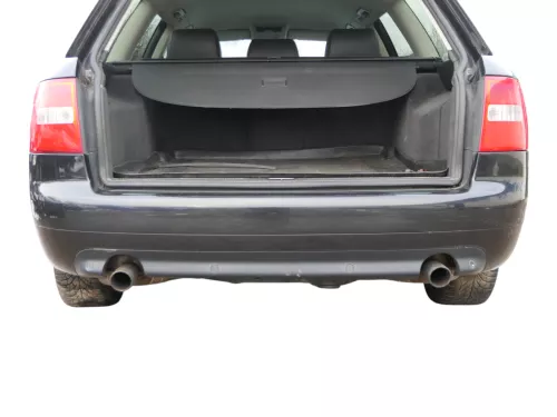 Quattro A6 4B Kombi Stoßstange hinten Heckstoßstange schwarz LZ9W Facelift + PDC