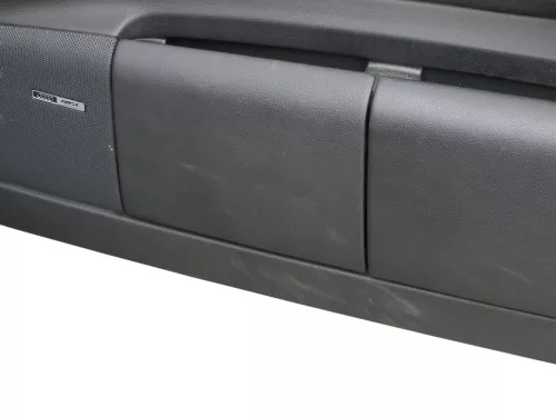 1x A6 4B Türverkleidung Verkleidung Tür vorne rechts Leder schwarz soul Bose (184979)