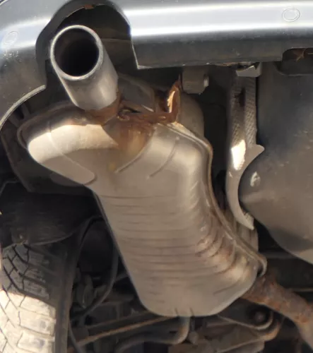 A6 4B Quattro Auspuff Endschalldämpfer hinten links 4B0253609EA BDV 2,4