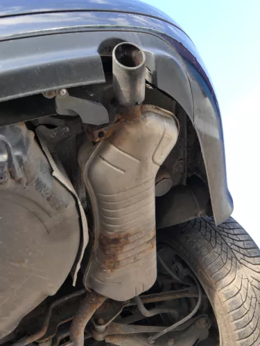 A6 4B Quattro Auspuff Endschalldämpfer hinten rechts 4B0253609EB BDV 2,4