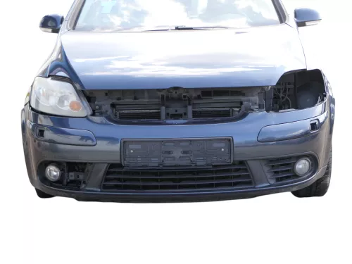 VW Golf 5 5M1 Plus Stoßstange vorne Frontoßstange Stoßfänger LC5F blau SWR