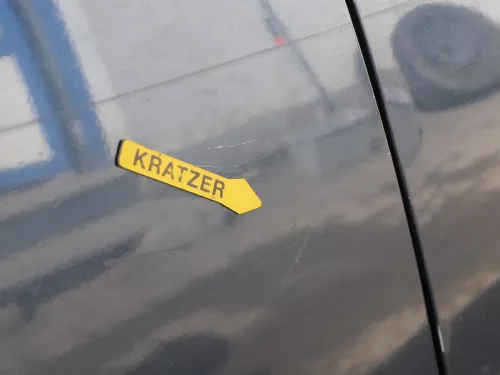 VW Golf Plus 5M 6 521 Türblatt Tür hinten rechts blau LC5F + Rahmen (185027)