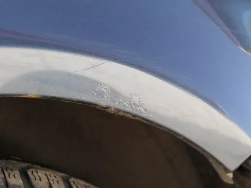 VW Golf 5 V Plus 5M1 Kotflügel vorne rechts blau LC5F (185028)