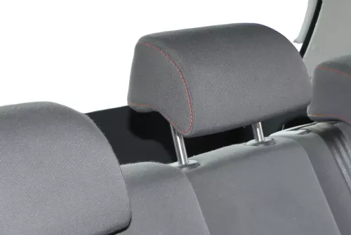 VW Golf Plus 5M Kopfstützen Kopfstütze hinten in der Mitte mittig GOAL orange