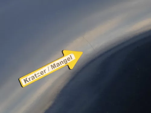 Audi A4 B5 (bis caMitte1999 Bild verglei) Kotflügel vorne links blau LZ5T (185053)