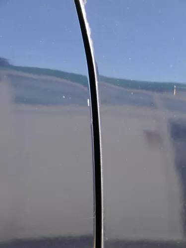 Audi A4 B5 Tür nur Türblatt vorn rechts Beifahrertür blau LZ5T Kombi Limo (185055)