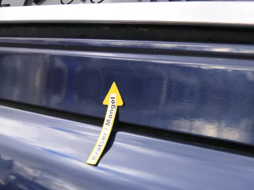 Audi A4 B5 Heckklappe hinten Klappe Kofferraumklappe Limousine blau LZ5T bis1999 (185058)