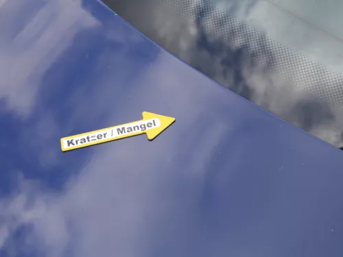 Audi A4 B5 Heckklappe hinten Klappe Kofferraumklappe Limousine blau LZ5T bis1999 (185058)