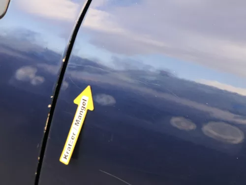 Audi A4 B5 Tür Türblatt hinten links blau LZ5T Kombi Limo (185059)