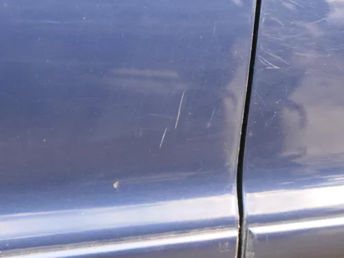 A4 B5 Tür nur Türblatt vorne links Fahrertür blau LZ5T Kombi od Limo (185060)