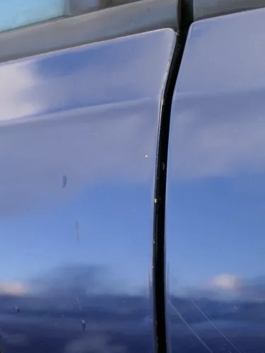 A4 B5 Tür nur Türblatt vorne links Fahrertür blau LZ5T Kombi od Limo (185060)