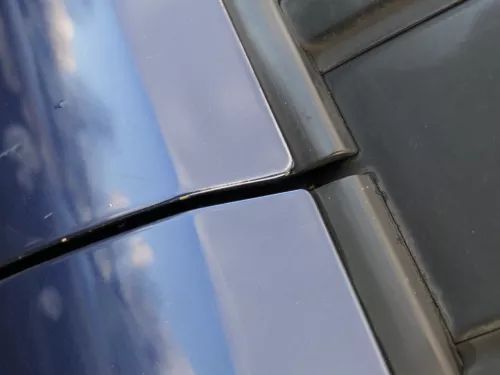 A4 B5 Tür nur Türblatt vorne links Fahrertür blau LZ5T Kombi od Limo (185060)