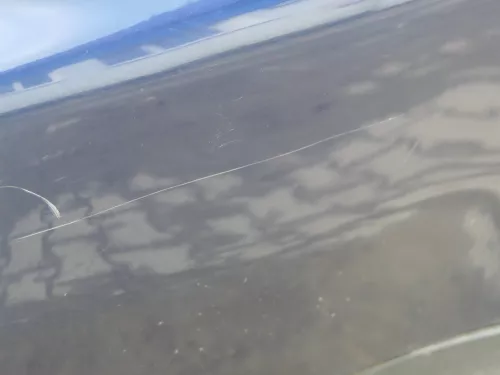 Audi A4 B5 Limousine Stoßstange hinten Heckstoßstange blau LZ5T biscaBj99 (185061)