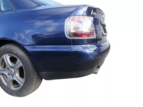 Audi A4 B5 Limousine Stoßstange hinten Heckstoßstange blau LZ5T biscaBj99 (185061)