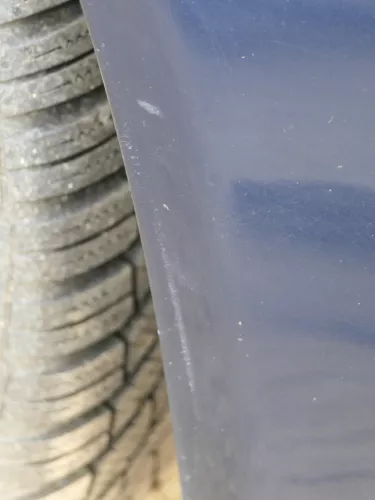 Audi A4 B5 Limousine Stoßstange hinten Heckstoßstange blau LZ5T biscaBj99 (185061)