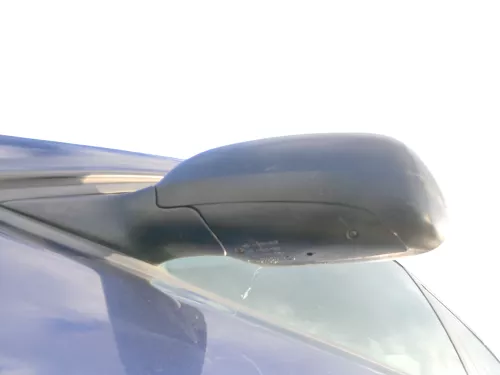 Audi A4 B5 Spiegel Außenspiegel links elektrisch schwarz matt (185072)