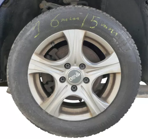 VW Golf A3 Alufelgen Winterreifen Reifen 195/65 R15 91T KBA 49163 # 5-8mm ML536L