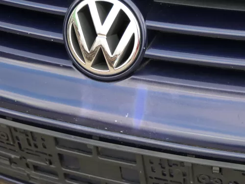 VW Golf 4 1J Stoßstange vorne Stoßfänger vorn blau LB5N (185079)