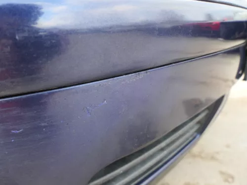 VW Golf 4 1J Stoßstange vorne Stoßfänger vorn blau LB5N (185079)