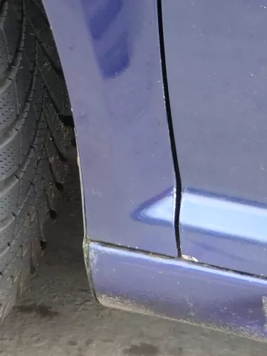 VW Golf 4 1J Kotflügel vorne links blau LB5N (185080)