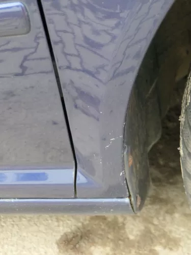 VW Golf 4 1J Kotflügel vorne rechts blau LB5N (185081)