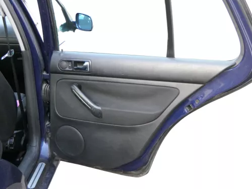 1x VW Golf 4 1J Limousine Türverkleidung Verkleidung Tür hinten rechts schwarz