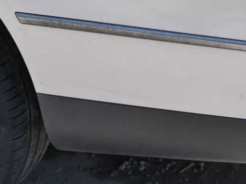 VW Passat 3C Kombi Stoßstange hinten Heckstoßstange Stoßfänger silber grau LA7W (185106)