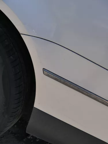 VW Passat 3C Kombi Stoßstange hinten Heckstoßstange Stoßfänger silber grau LA7W (185106)