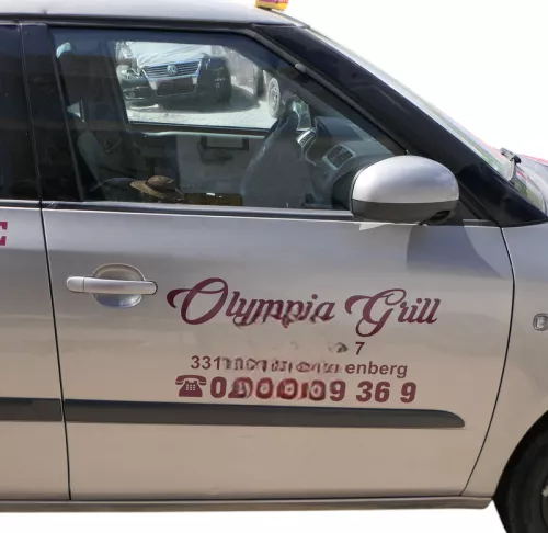 Fabia 5J Limousine Tür vorne rechts Beifahrertür braun LF8H - ohne Anbauteile