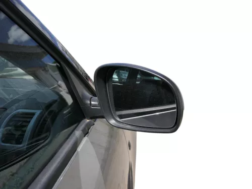 Fabia 5J elektrisch Spiegel Außenspiegel rechts mit Glas - braun LF8H (185117)