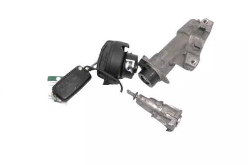 Fabia 5J Zündschloß Schloß Zündung 1x Schlüssel + 1x Türschloß Tür Funkschlüs